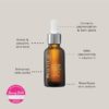 Lemon Peel Lightening Concentrate 30ml benefits infographic