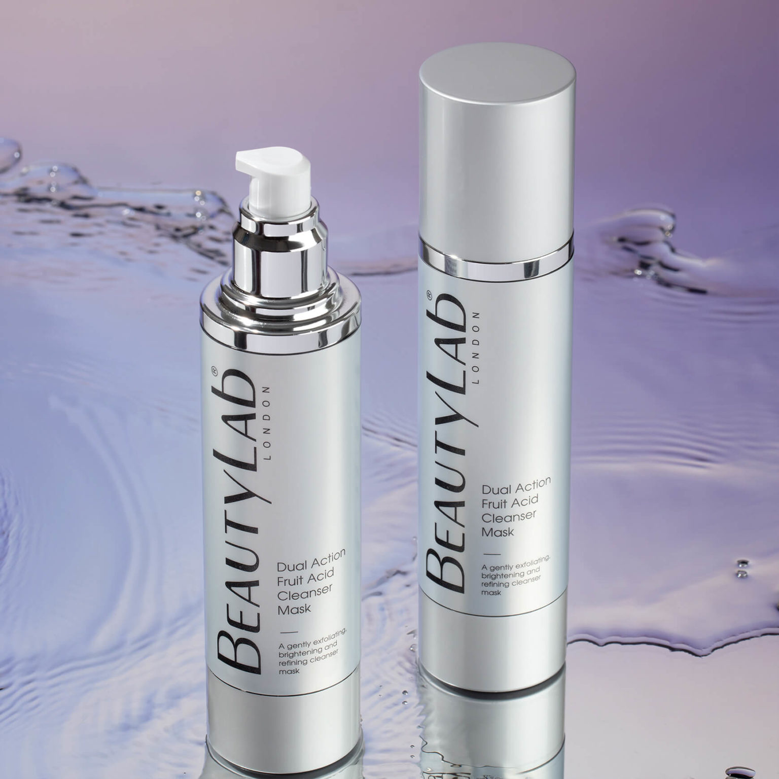 BeautyLab Dual Action Fruit Acid Cleanser Mask - Water