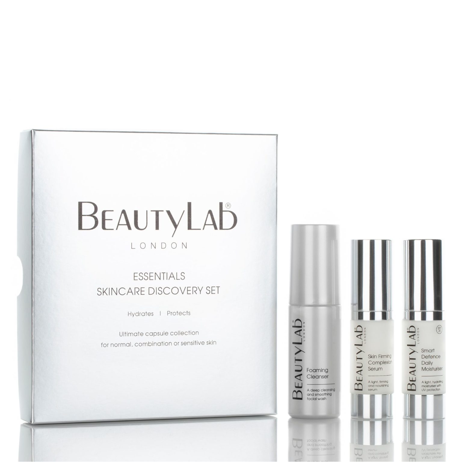 Essentials Discovery Set - Foaming Cleanser, Skin-Firming Complexion Serum and Smart Defence Daily Moisturiser