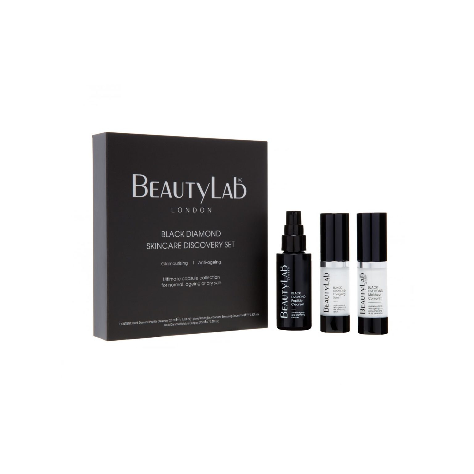 BLACK DIAMOND DISCOVERY SKINCARE SET