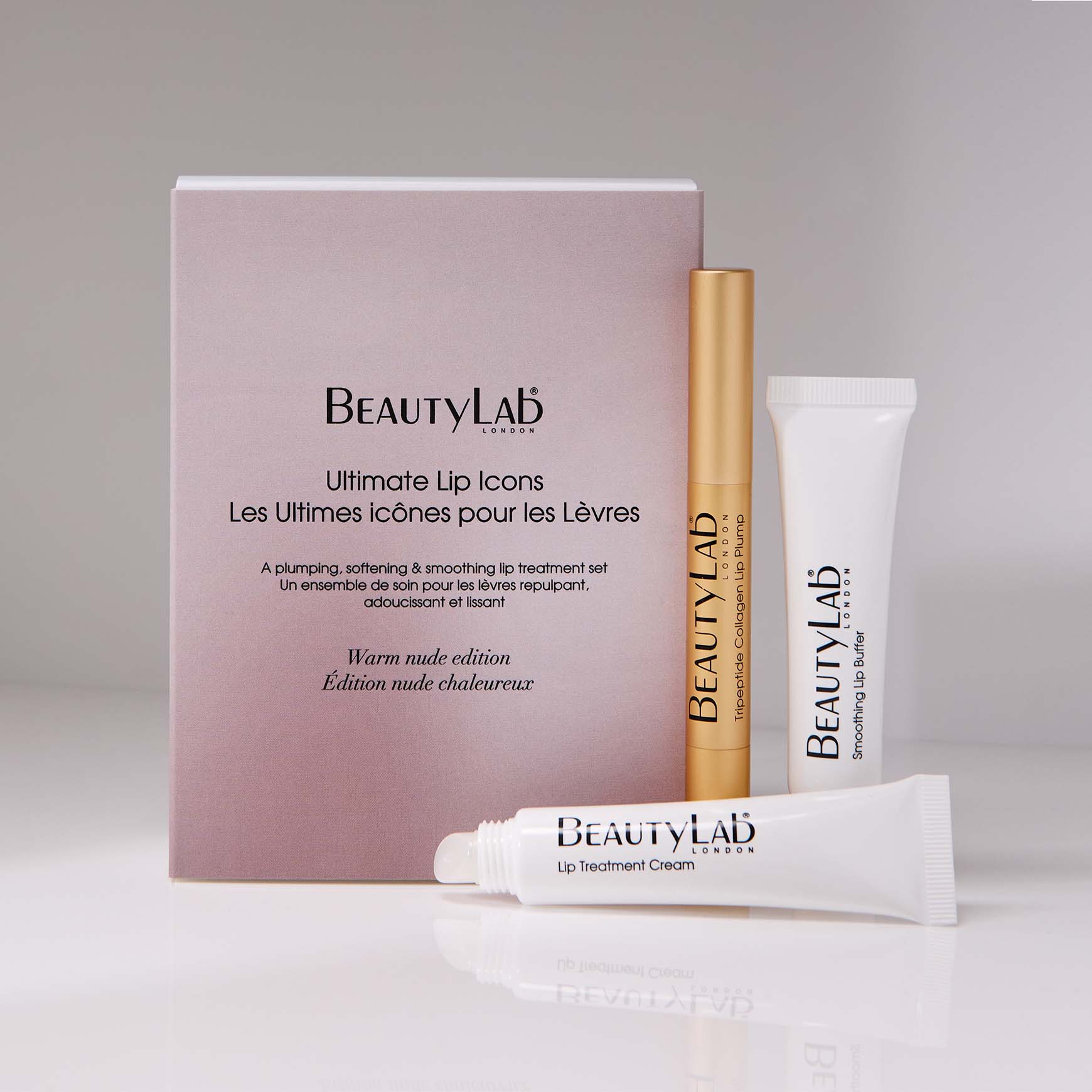 skh1014_4 Ultimate Lip Icons Gift Set - Warm Nude